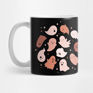 Pink Cute Ghosts: Adorable Spectral Charm Mug